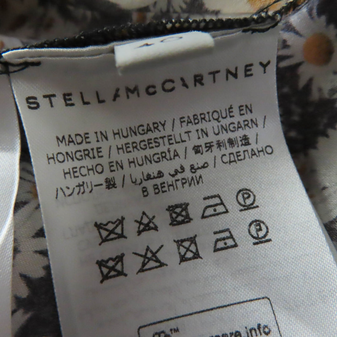 Discounted 
 Pristine Stella McCartney one piece Floral design sleeveless multicolor silk Women 40