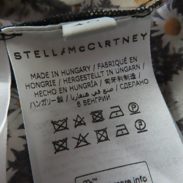 Discounted 
 Pristine Stella McCartney one piece Floral design sleeveless multicolor silk Women 40