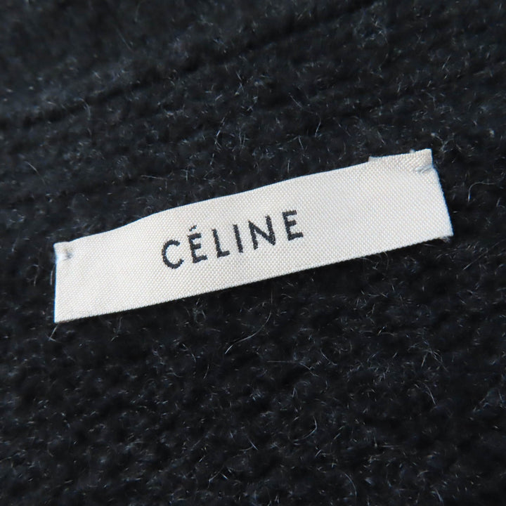 Excellent CELINE cardigan Phoebe Long Sleeve Knit cashmere M 2 5Q46/4206