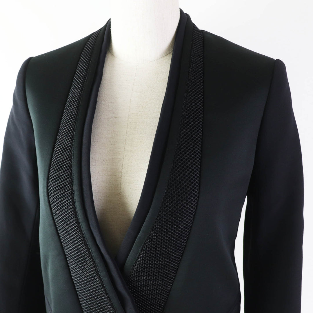 Pristine NEIL BARRETT tailored jacket single jacket Dark navy 36