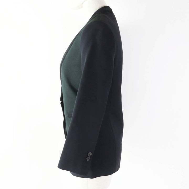 Pristine NEIL BARRETT tailored jacket single jacket Dark navy 36