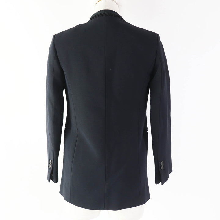 Pristine NEIL BARRETT tailored jacket single jacket Dark navy 36