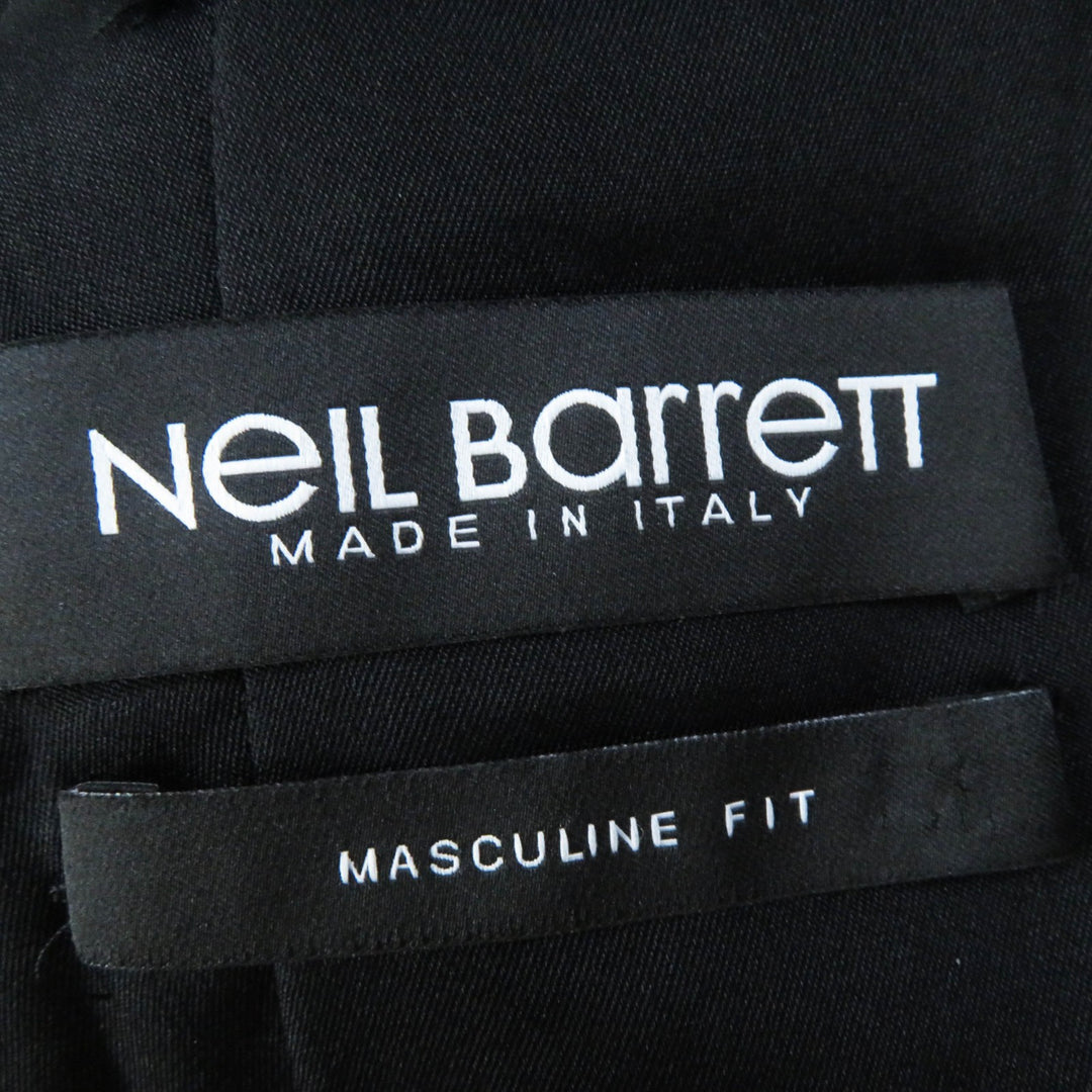 Pristine NEIL BARRETT tailored jacket single jacket Dark navy 36