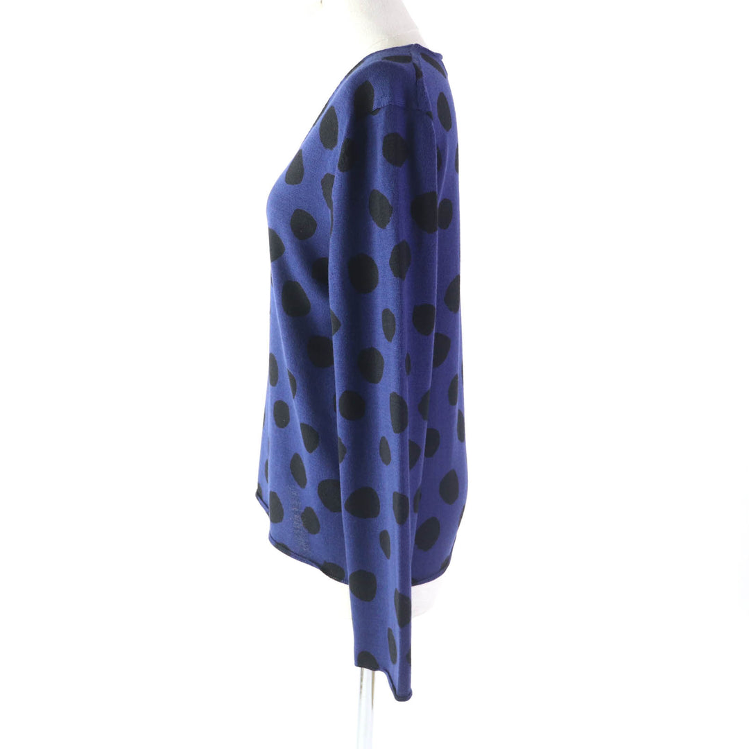 Discounted Great COMME des GARCONS COMME des GARCONS knit Polka dot print V-neck long