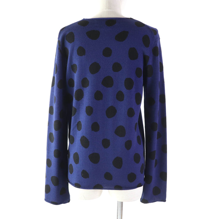 Discounted Great COMME des GARCONS COMME des GARCONS knit Polka dot print V-neck long