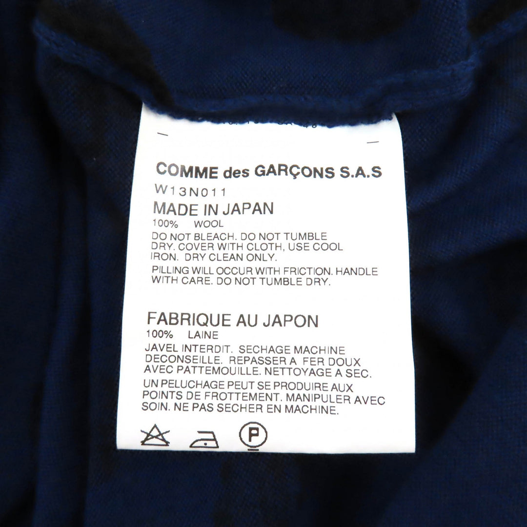 Discounted Great COMME des GARCONS COMME des GARCONS knit Polka dot print V-neck long