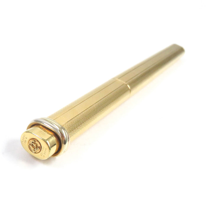 Great Cartier Ballpoint pen Trinity all-over print cap style gold mens