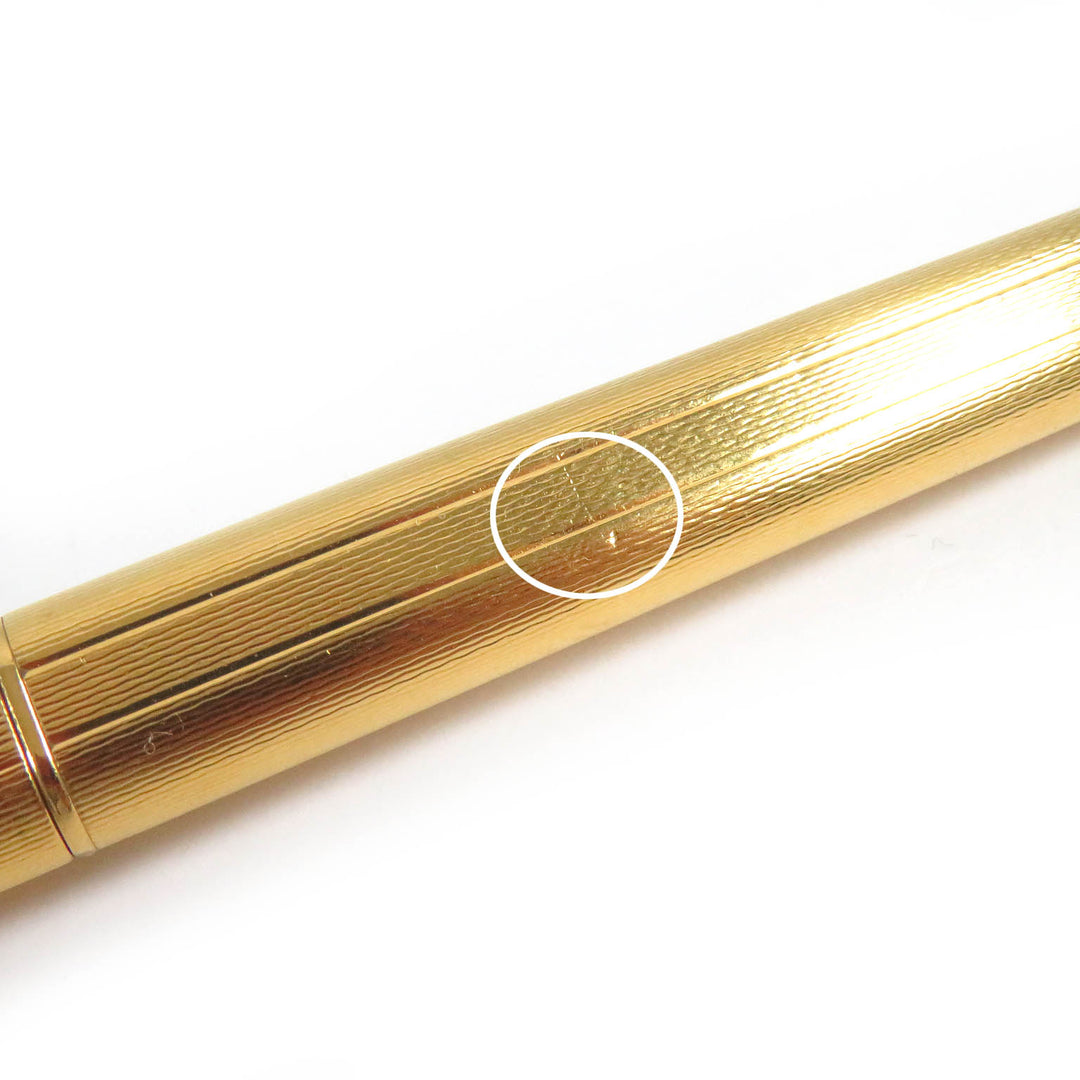 Great Cartier Ballpoint pen Trinity all-over print cap style gold mens