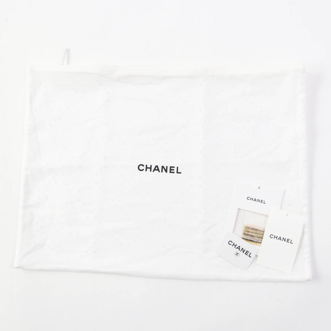 CHANEL knit COCO Mark plate included Pink alpaca Women 34 22A P72906