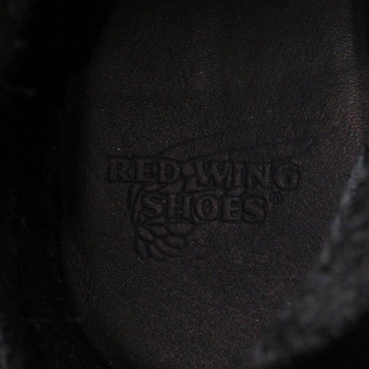 Discounted Excellent RED WING short boots Ladies Model 6 inch Classic Moc black leather