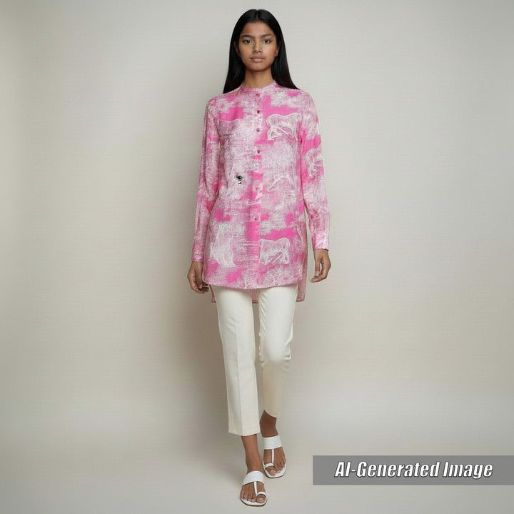 Discounted Excellent Christian Dior Long sleeve shirt DIORIVIERA ToiledeJouy 40 221B54A3846