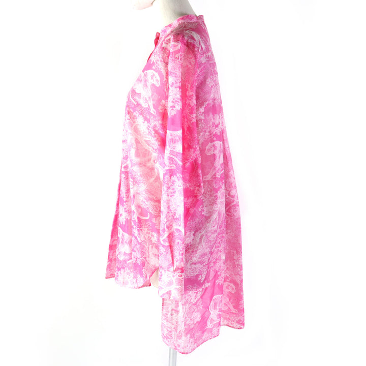 Discounted Excellent Christian Dior Long sleeve shirt DIORIVIERA ToiledeJouy 40 221B54A3846