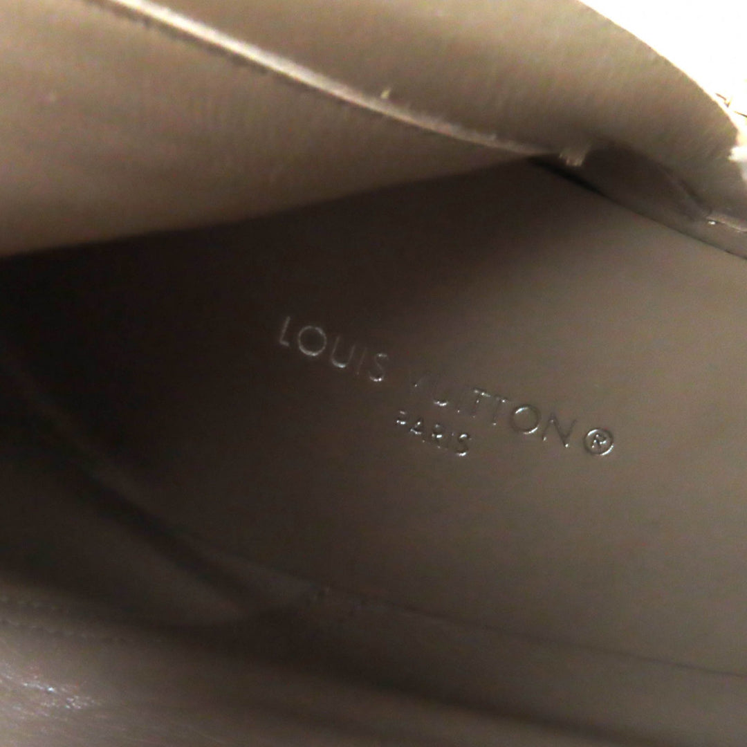 Pristine LOUIS VUITTON short boots Ultimate Line Monogram heel 38 1A950H