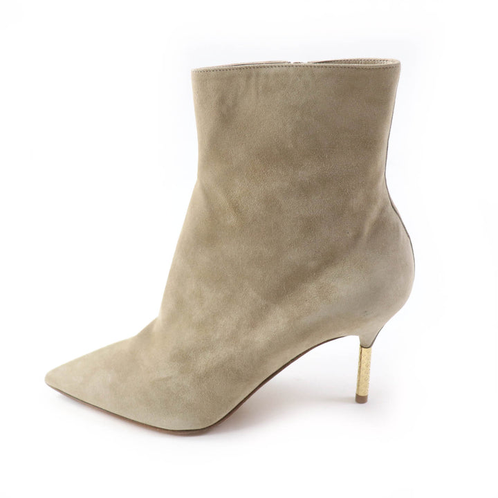 Pristine LOUIS VUITTON short boots Ultimate Line Monogram heel 38 1A950H