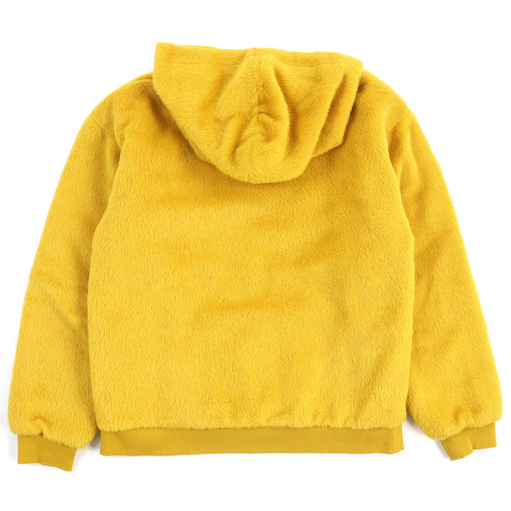 Excellent CELINE Parker Fuzzy wool loose fit hoodie Sequin L 2Y964925R