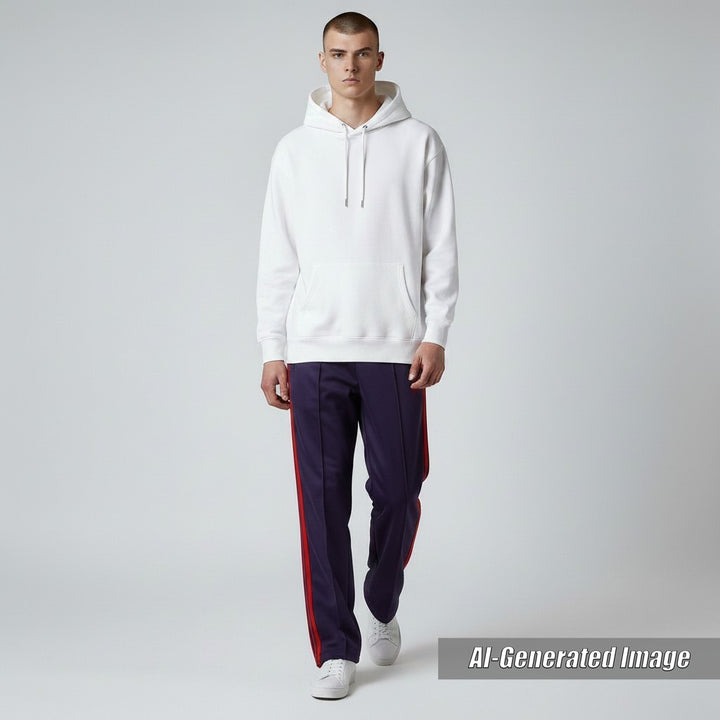 Discounted Excellent Needles Pants Boot Cut Track Pant tracksuit Purple red mens S LQ231