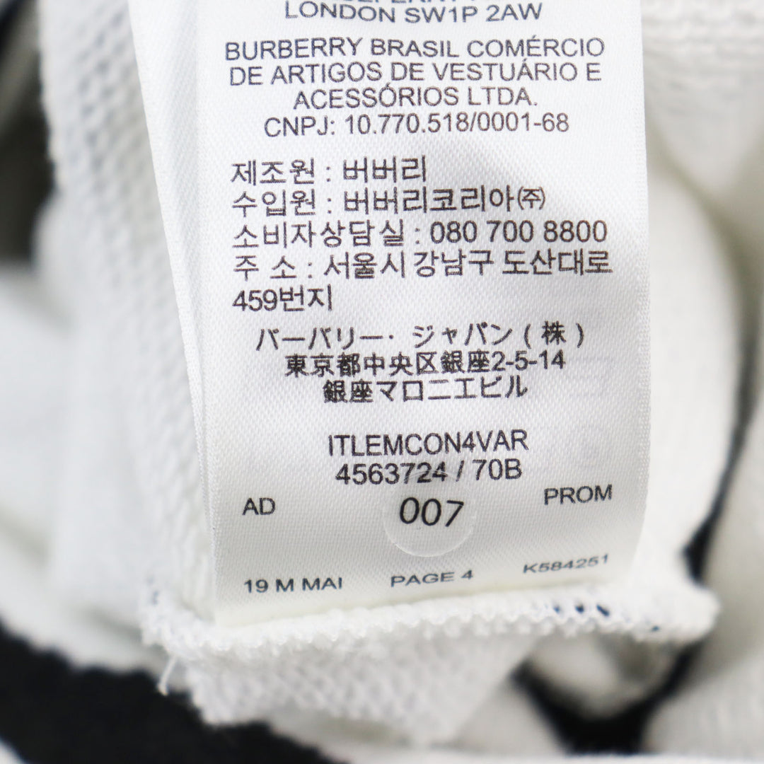 Discounted Excellent BURBERRY hoodie Watercolour Print Reconstructed Hoodie XS 4563724