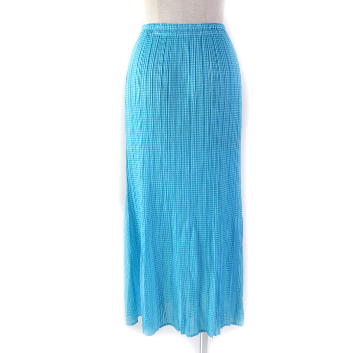 Discounted Great PLEATS PLEASE two-piece set Check Pattern 3 PP22-JJ853/PP22-JG855