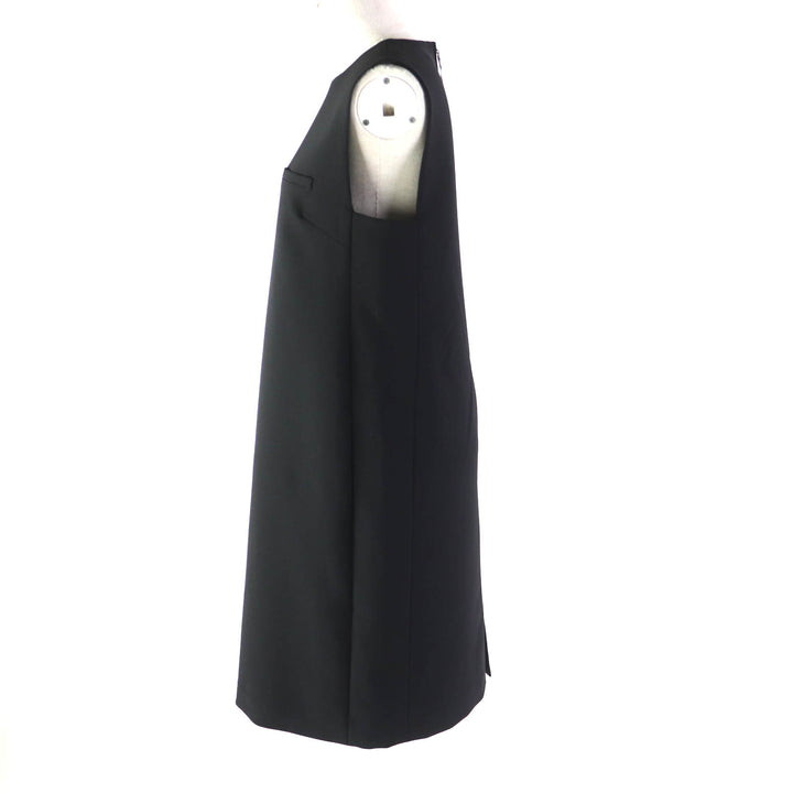 Excellent DAISY LIN one piece Sleeveless box formal dress black Women 40 06548