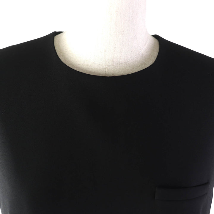 Excellent DAISY LIN one piece Sleeveless box formal dress black Women 40 06548