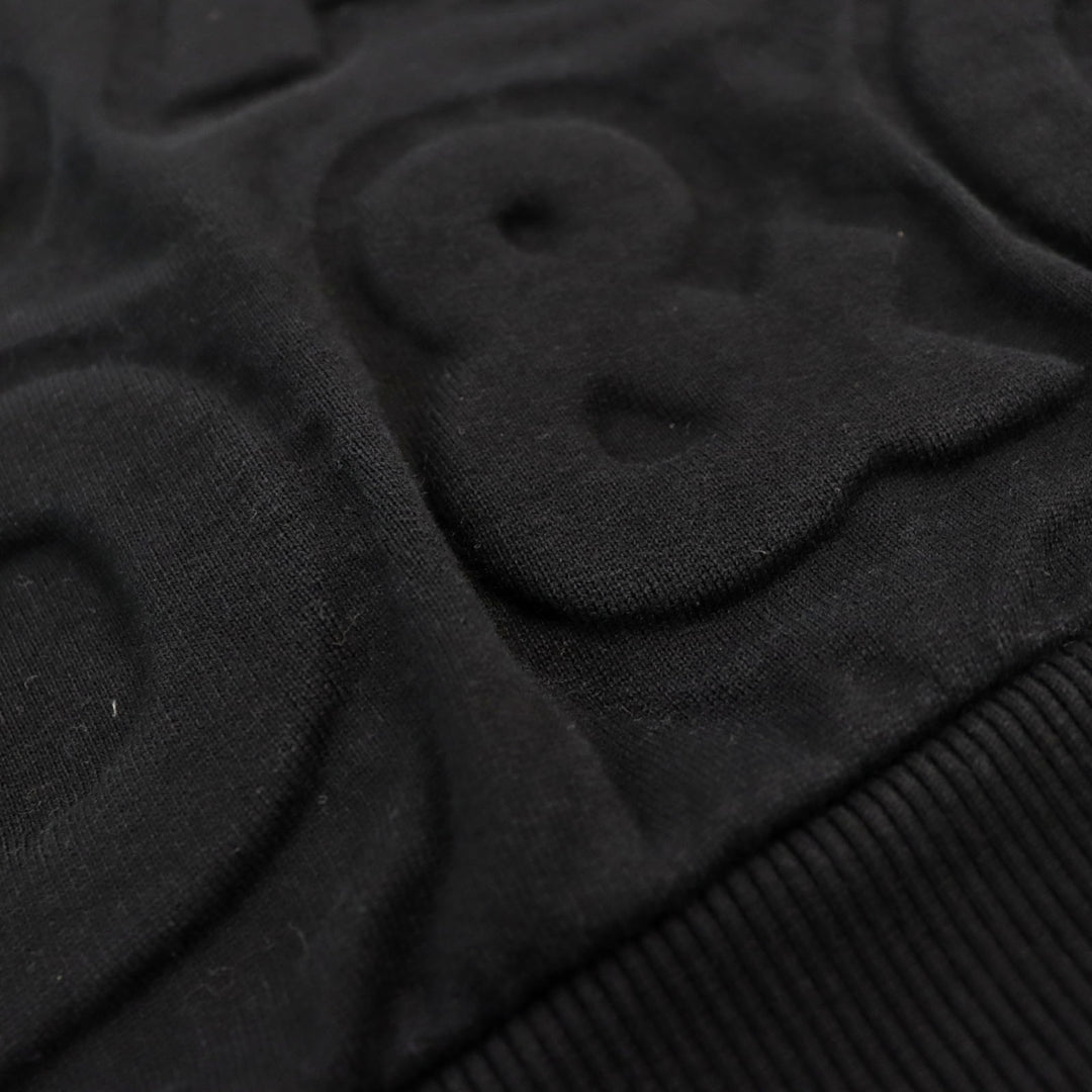 DOLCE&GABBANA sweat Black tag logo design embroidered mens XS G9QI2T / G7TOO
