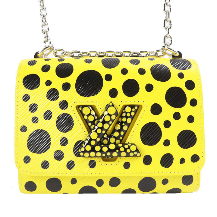 Pristine LOUIS VUITTON×Yayoi Kusama Shoulder Bag Twist PM Painted Dots M21695