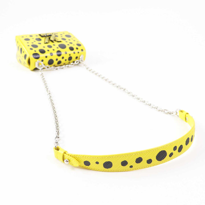 Pristine LOUIS VUITTON×Yayoi Kusama Shoulder Bag Twist PM Painted Dots M21695