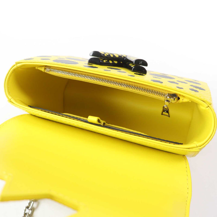 Pristine LOUIS VUITTON×Yayoi Kusama Shoulder Bag Twist PM Painted Dots M21695