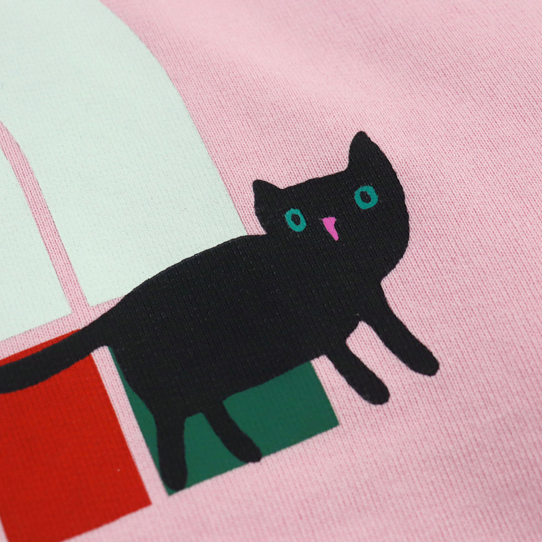 Discounted Great GUCCI THE NORTH FACE Parker Logo print pullover pink cotton mens M 626989
