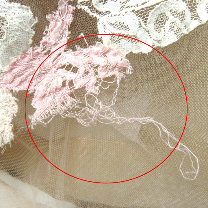 Discounted Great VALENTINO dress Floral lace design, long sleeves, multicolor Women 38