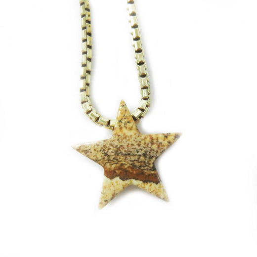 Discounted Very Good BOTTEGAVENETA Necklace Star motif Brown AG925 Women