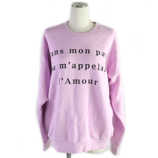 Discounted Great GUCCI sweat Skull print crew neck pullover Purple pink cotton Women XS