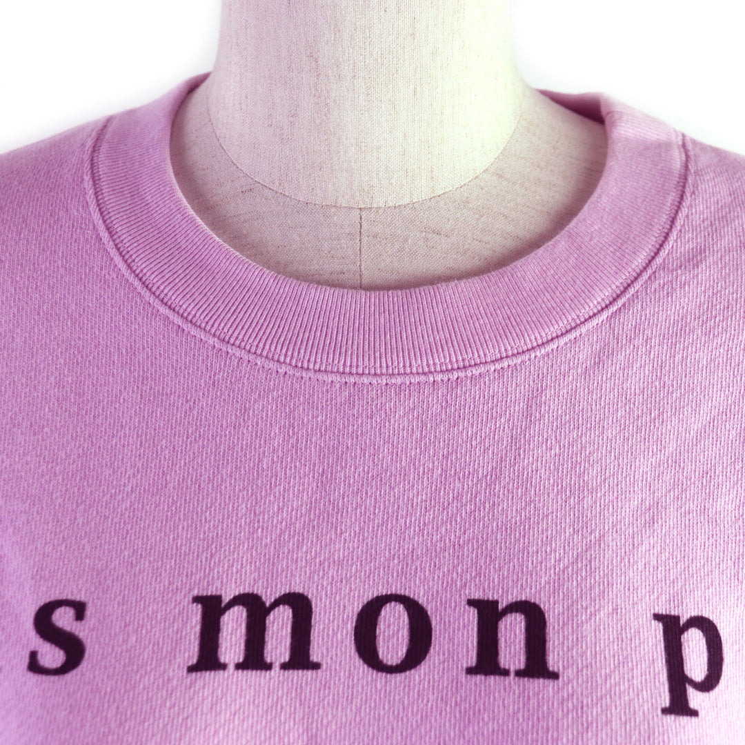 Discounted Great GUCCI sweat Skull print crew neck pullover Purple pink cotton Women XS