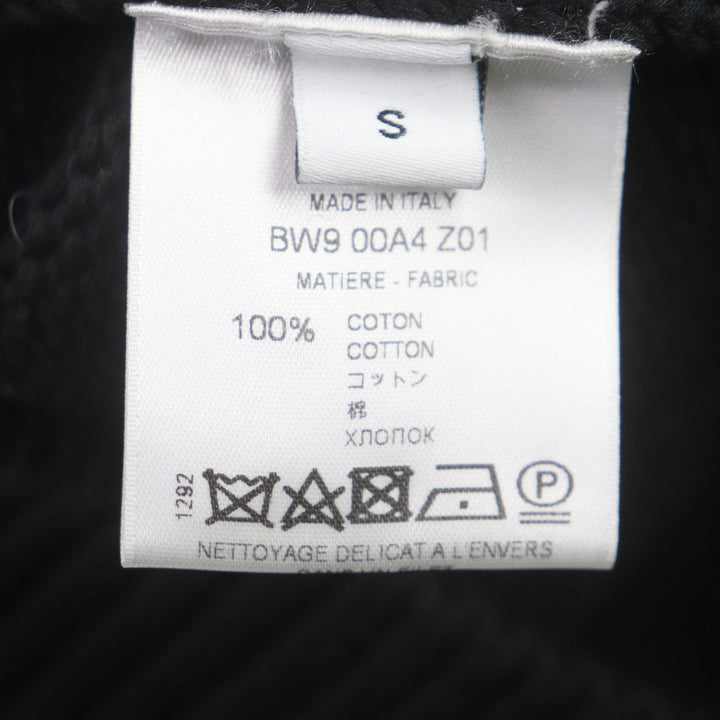 Discounted Great GIVENCHY knit LOVE Oversized Crewneck black cotton Women S BW9 00A4 Z01