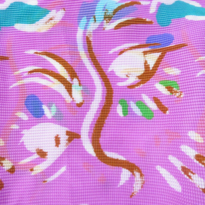 Discounted 
 Pristine me ISSEY MIYAKE T-shirt All-over print waffle pleated short sleeve Multi polyester Women MI23FK226