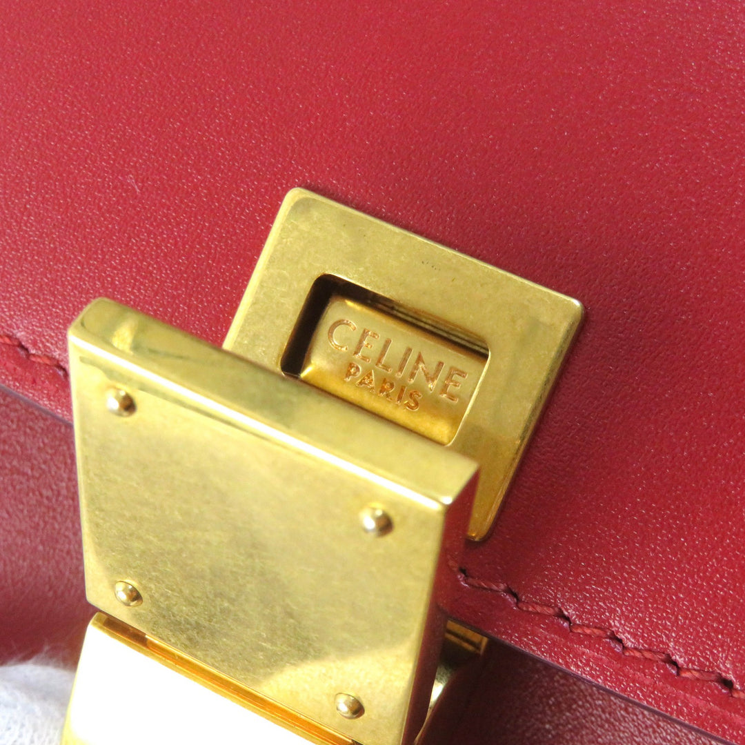 Excellent CELINE Shoulder Bag CLASSIC BOX Small Classic Box Small 189183DLS