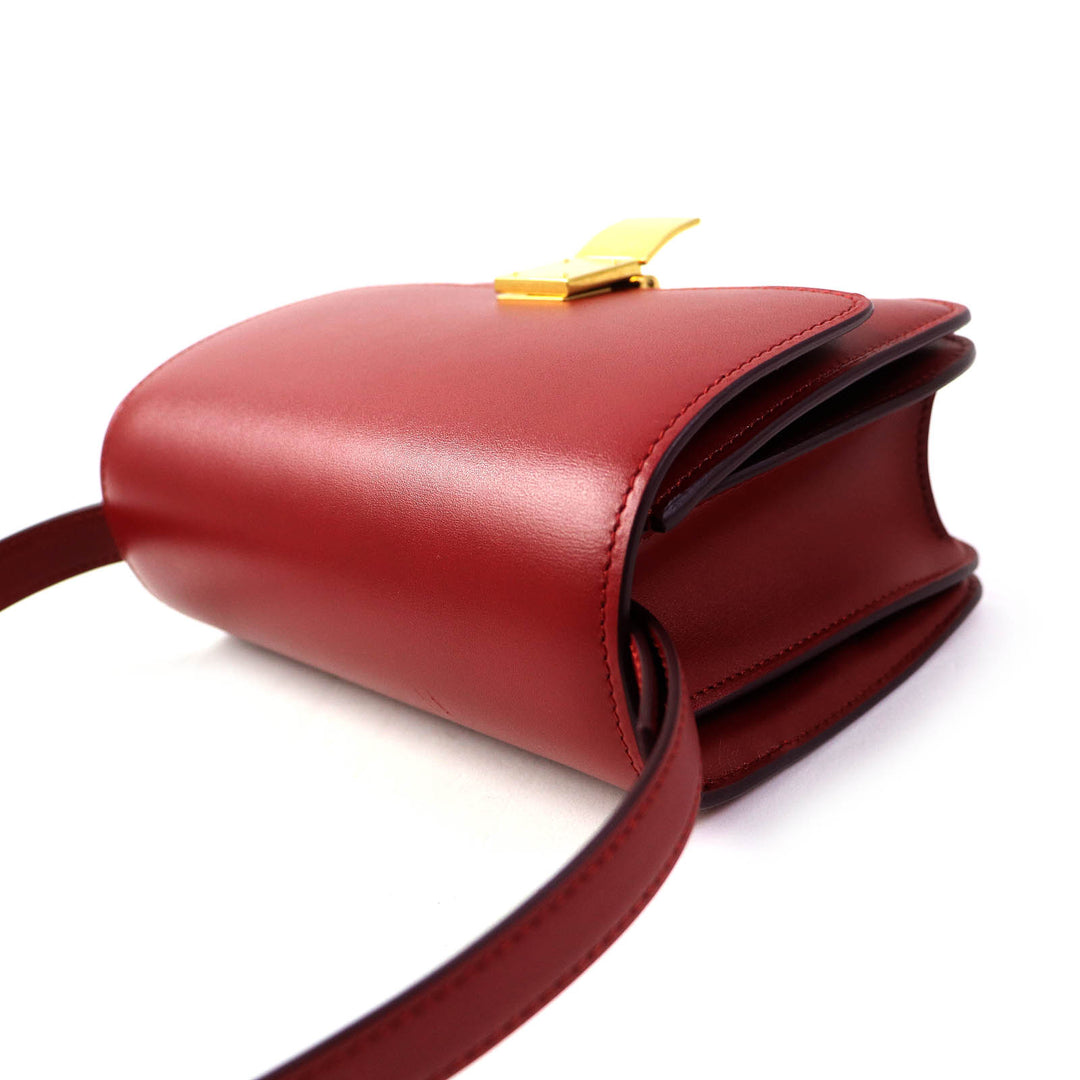 Excellent CELINE Shoulder Bag CLASSIC BOX Small Classic Box Small 189183DLS