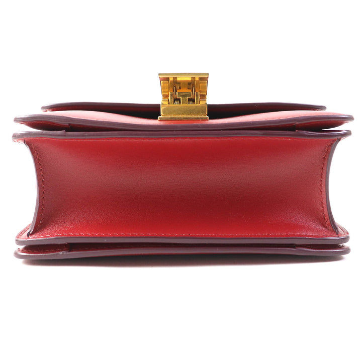 Excellent CELINE Shoulder Bag CLASSIC BOX Small Classic Box Small 189183DLS