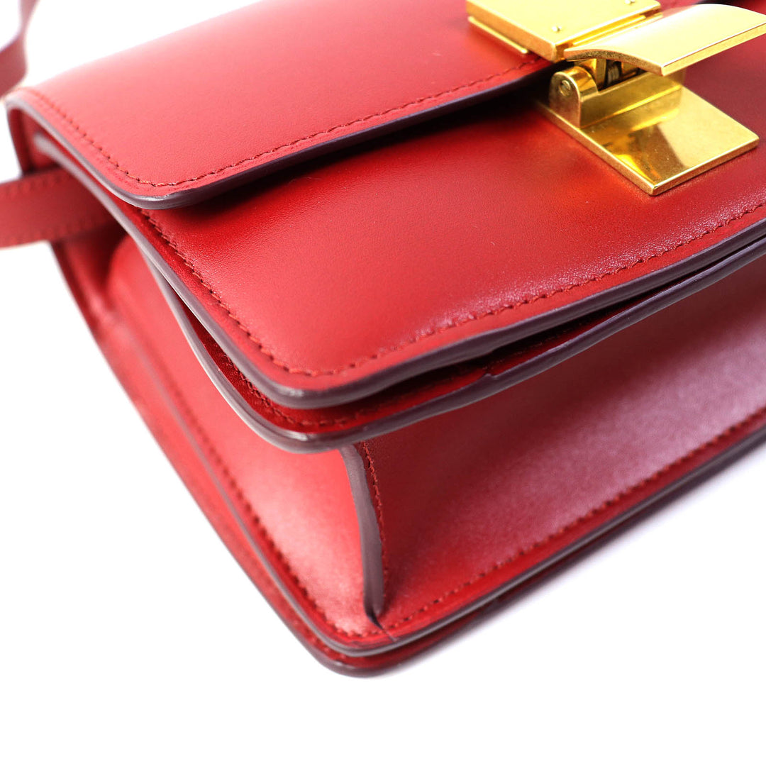 Excellent CELINE Shoulder Bag CLASSIC BOX Small Classic Box Small 189183DLS