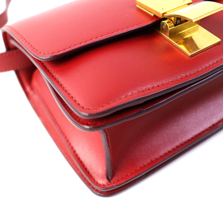 Excellent CELINE Shoulder Bag CLASSIC BOX Small Classic Box Small 189183DLS