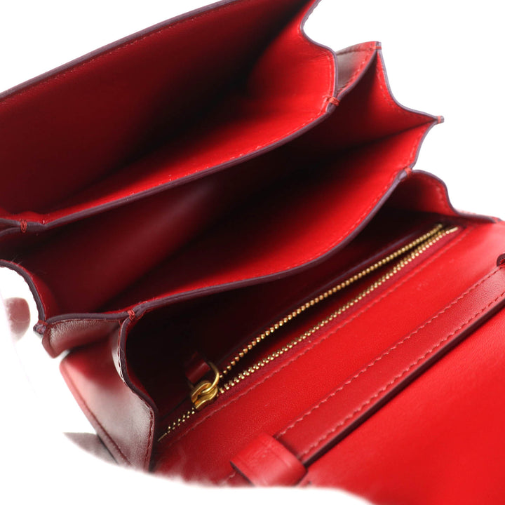 Excellent CELINE Shoulder Bag CLASSIC BOX Small Classic Box Small 189183DLS