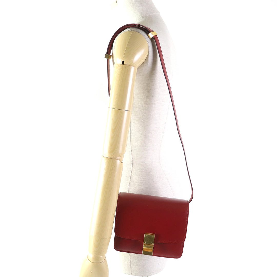 Excellent CELINE Shoulder Bag CLASSIC BOX Small Classic Box Small 189183DLS