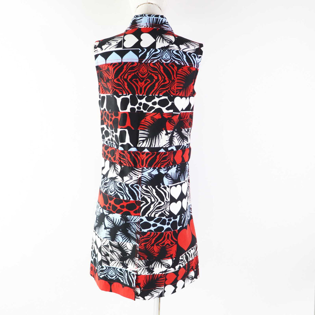 Discounted Pristine HERMES one piece Wild Print Denim With serie buttons Multi 36 3E0551D1
