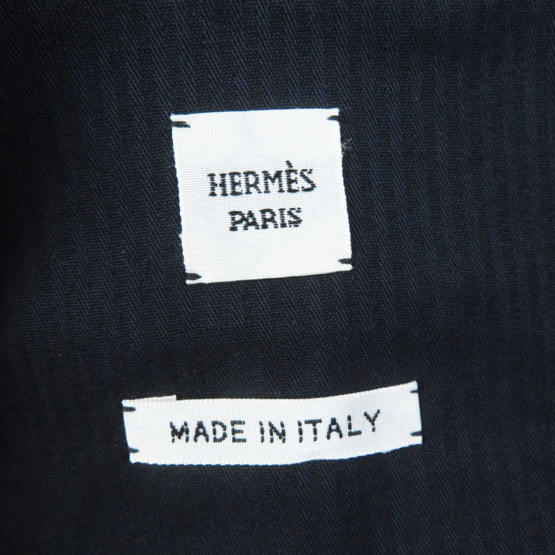 Discounted Pristine HERMES one piece Wild Print Denim With serie buttons Multi 36 3E0551D1