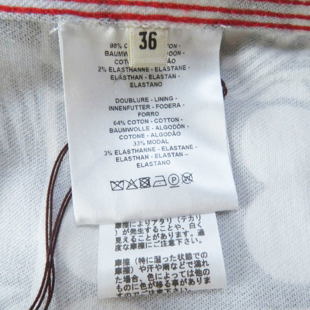 Discounted Pristine HERMES one piece Wild Print Denim With serie buttons Multi 36 3E0551D1