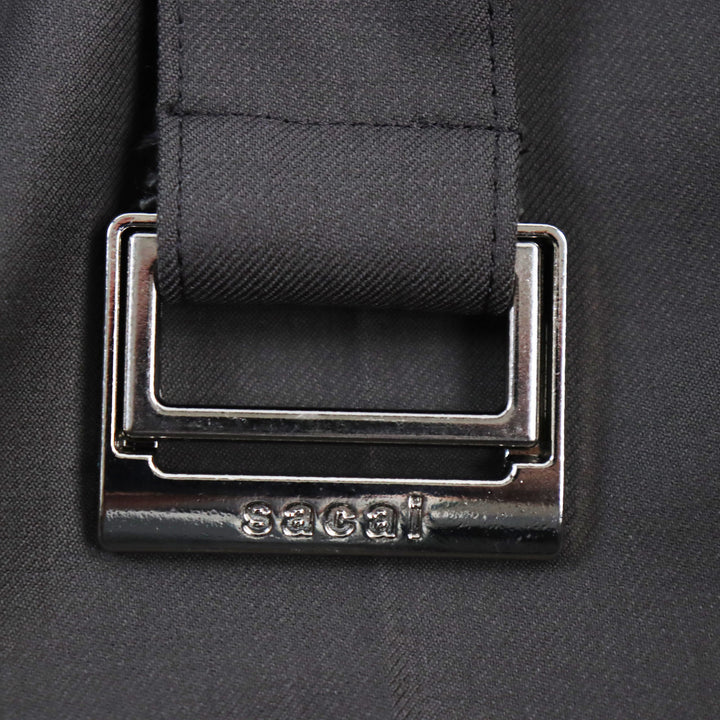 Discounted Pristine Sacai Pants Suiting Pants Belted slacks Brown wool mens 1 23-03034M