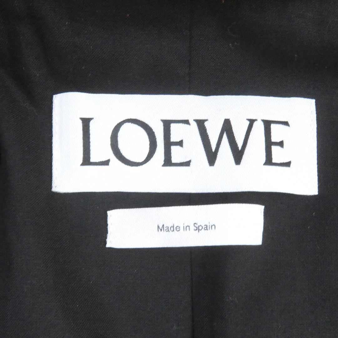 LOEWE Leather jacket Leather Jacket Double Breasted Red leather 36 D1268178CH