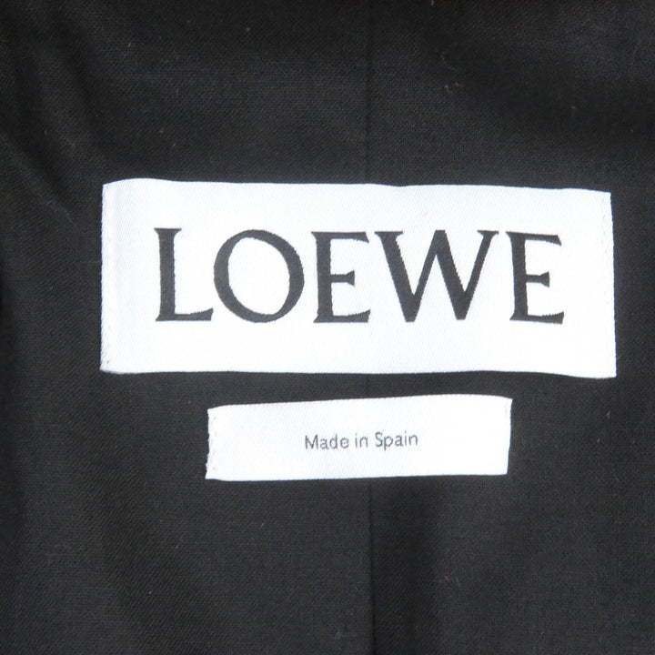 LOEWE Leather jacket Leather Jacket Double Breasted Red leather 36 D1268178CH