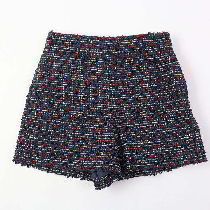 Discounted Excellent VALENTINO two-piece set Roppongi Class tweed Navy multi Sheep leather