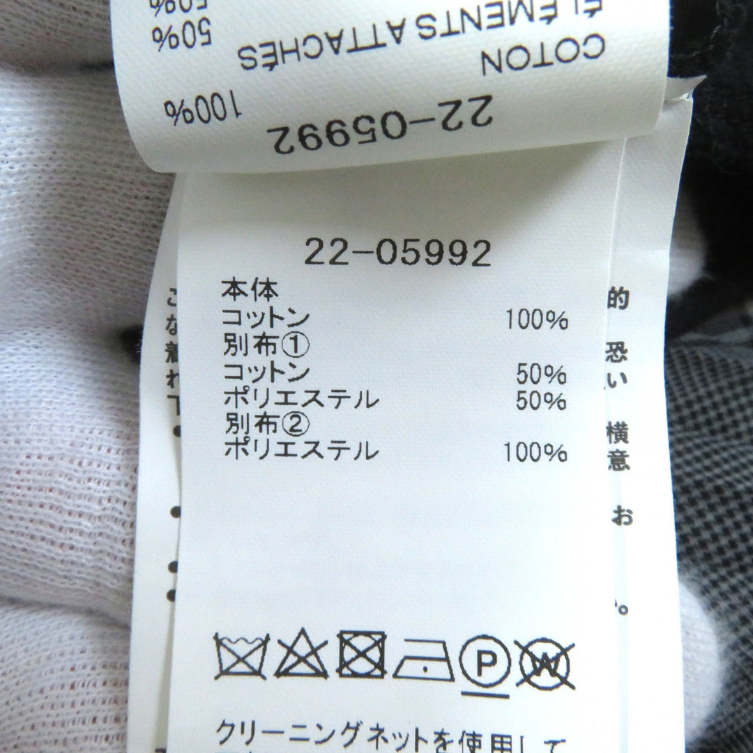 Discounted Excellent Sacai one piece Cotton T-shirt Docking Maxi Length Pleated cotton 2